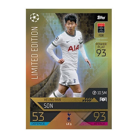 Heung-Min Son Limited Edition Tottenham Hotspur LE 5
