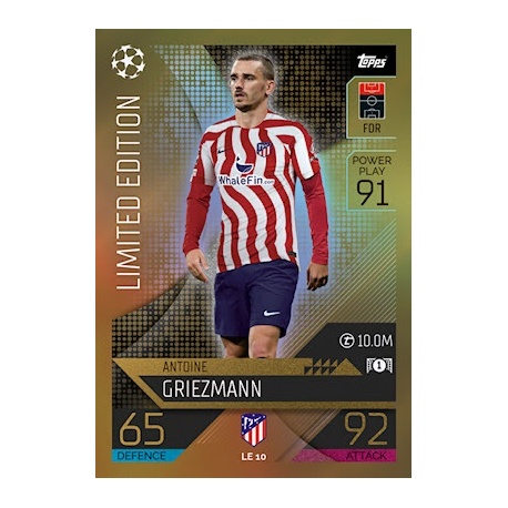 Antoine Griezmann Limited Edition Atlético Madrid LE 10