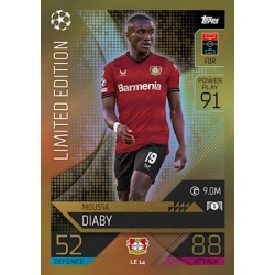 Moussa Diaby Limited Edition Bayer 04 Leverkusen LE 14