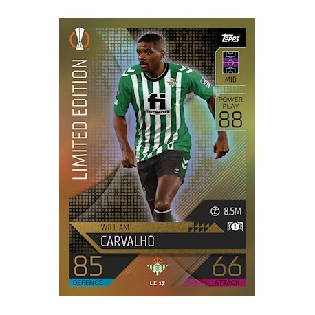 William Carvalho Limited Edition Real Betis LE 17