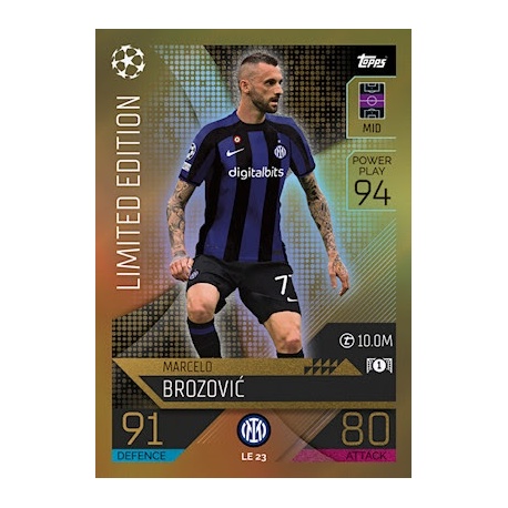 Marcelo Brozović Limited Edition Inter Milan LE 23
