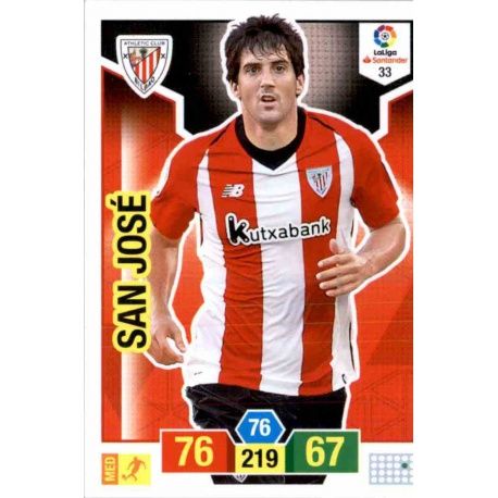 San José Athletic Club 33 Adrenalyn XL La Liga Santander 2018-19