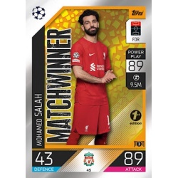 Mohammed Salah Matchwinner 1st Edition Liverpool 45