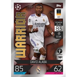 David Alaba Warrior 1st Edition Real Madrid 122