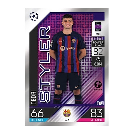 Pedri Styler 1st Edition Barcelona 148