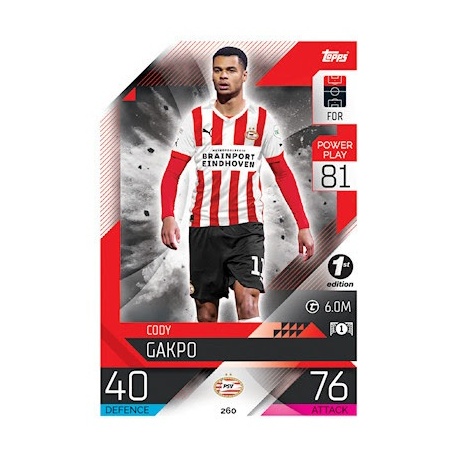 Cody Gakpo 1st Edition PSV Eindhoven 260