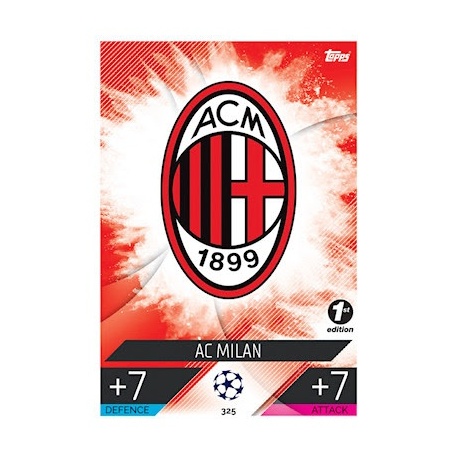 Team Badge 1st Edition AC Milan 325