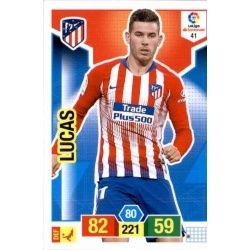 Lucas Atlético Madrid 41 Adrenalyn XL La Liga Santander 2018-19