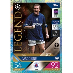Paul Gascoigne Legend 1st Edition Rangers 422