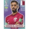 Cromos de Futbol Hasan Al-Haydos Qatar Panini Fifa World Cup Qatar 2022