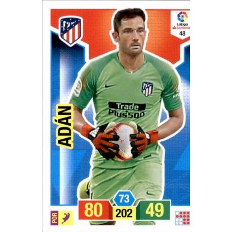 Adán Atlético Madrid 48 Adrenalyn XL La Liga Santander 2018-19