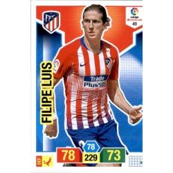 Filipe Luis Atlético Madrid 49 Adrenalyn XL La Liga Santander 2018-19