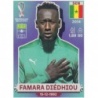 Buy Soccer Stickers Famara Diédhiou Senegal Panini World Cup Stickers 2022