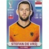 Buy Soccer Stickers Stefan de Vrij Netherlands Panini Stickers Qatar 2022