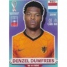 Cromos de Futbol Denzel Dumfries Netherlands Panini World Cup Qatar 2022