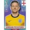 Buy Cards Jordan Pickford England Panini World Cup Stickers 2022