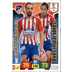 Juanfran - Filipe Luis Atlético Madrid 54 Adrenalyn XL La Liga Santander 2018-19
