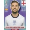 Buy Soccer Stickers Jordan Henderson England Panini World Cup 2022 Qatar