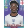 Buy Cards Bukayo Saka England Panini World Cup Stickers 2022