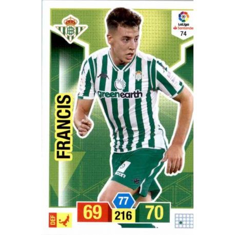 Francis Betis 74 Adrenalyn XL La Liga Santander 2018-19