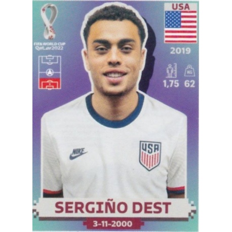 Sergiño Dest United States USA5