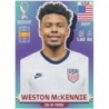 Venta Cromo de Weston McKennie United States Panini Fifa World Cup Qatar 2022