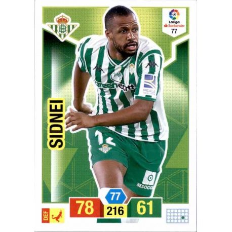 Sidnei Betis 77 Adrenalyn XL La Liga Santander 2018-19