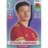 Offer Soccer Cards Ethan Ampadu Wales Panini World Cup Stickers 2022