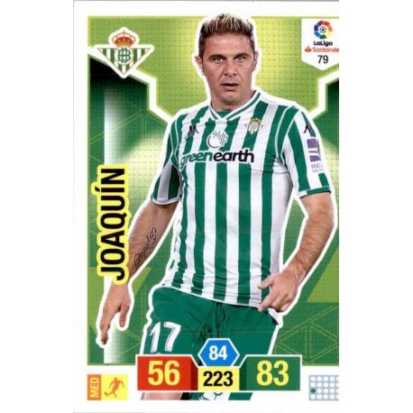 Joaquín Betis 79 Adrenalyn XL La Liga Santander 2018-19