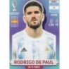 Comprar Cromos Rodrigo De Paul Argentina Panini Fifa World Cup Qatar 2022