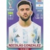 Offer Soccer Cards Nicolás González Argentina Panini World Cup Stickers 2022