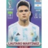 Offer Soccer Cards Lautaro Martínez Argentina Panini World Cup Stickers 2022