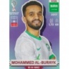 Buy Cards Mohammed Al-Burayk Saudi Arabia Panini World Cup 2022 Qatar