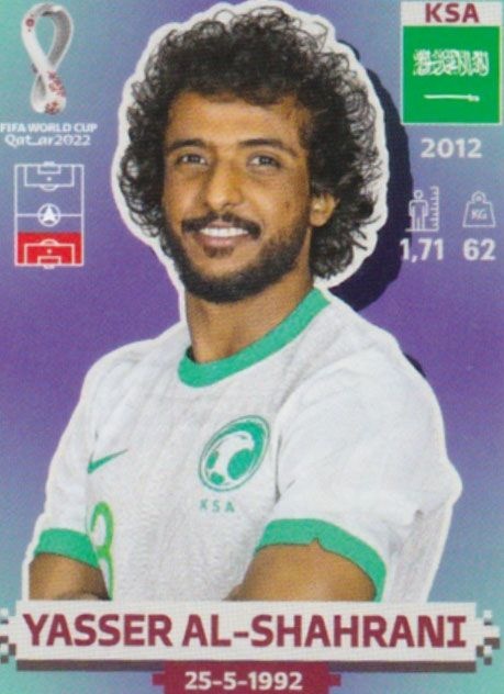 Segunda Camiseta Arabia Saudita Jugador Al-Shahrani 2022