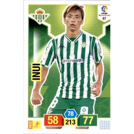 Inui Betis 87 Adrenalyn XL La Liga Santander 2018-19