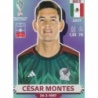Venta Cromo de César Montes Mexico Panini Fifa World Cup Qatar 2022