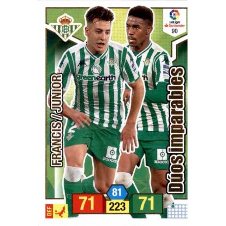 Francis - Junior Betis 90 Adrenalyn XL La Liga Santander 2018-19