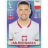 Comprar Cromo Jan Bednarek Poland Panini World Cup 2022 Qatar Cromos