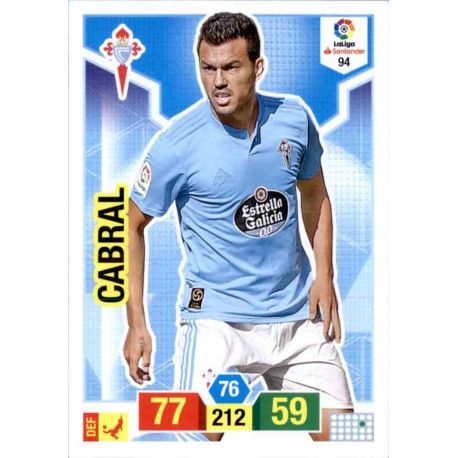 Cabral Celta 94 Adrenalyn XL La Liga Santander 2018-19