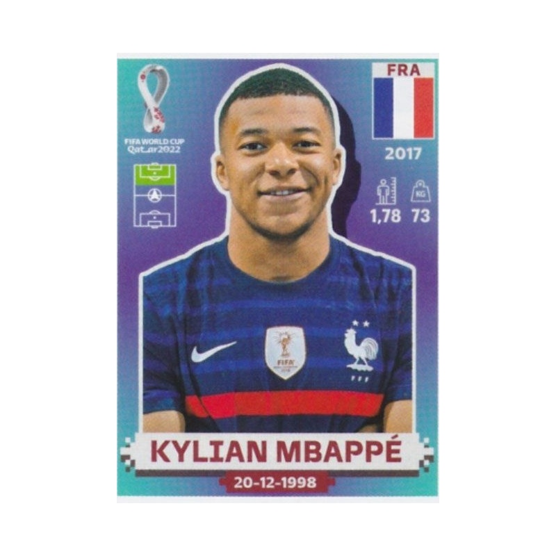 Sticker for Sale avec l'œuvre « Kylian Mbappé » de l'artiste stnago22