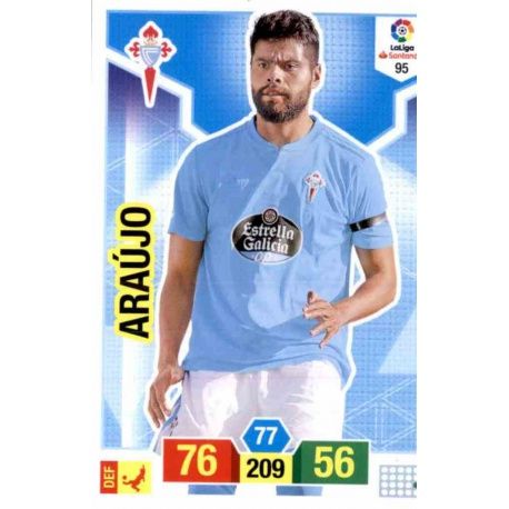 Araujo Celta 95 Adrenalyn XL La Liga Santander 2018-19