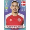 Buy Soccer Stickers Yussuf Poulsen Denmark Panini Stickers Qatar 2022