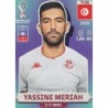 Venta Cromos Yassine Meriah Tunisia Panini World Cup Qatar 2022