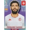 Comprar Cromo Ferjani Sassi Tunisia Panini Mundial Qatar 2022 España