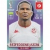 Buy Cards Seifeddine Jaziri Tunisia Panini Stickers Qatar 2022
