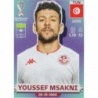 Comprar Cromos Youssef Msakni Tunisia Panini Fifa World Cup Qatar 2022
