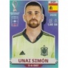 Buy Cards Unai Simón Spain Panini World Cup 2022 Qatar