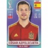 Comprar Cromo César Azpilicueta Spain Panini Mundial Qatar 2022 España