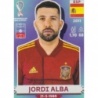 Offer Soccer Cards Jordi Alba Spain Panini Stickers Qatar 2022