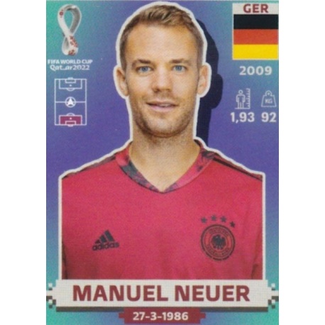 Manuel Neuer Germany GER3